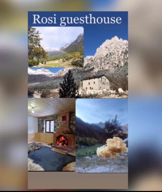 Guesthouse Rosi Valbona Kültér fotó